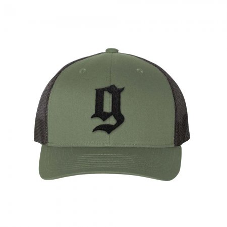 GBRS Puff G Trucker Hat Loden