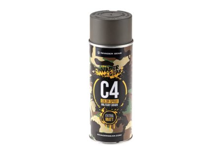 Invader Gear C4 Mil Grade Color Spray RAL7050