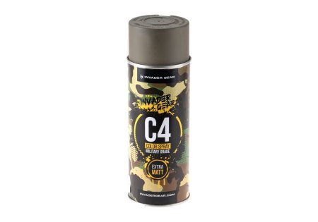 Invader Gear C4 Mil Grade Color Spray FDE