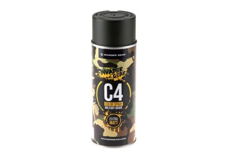 Invader Gear C4 Mil Grade Color Spray Olive Drab