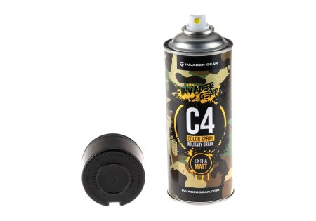 Invader Gear C4 Mil Grade Color Spray RAL9021