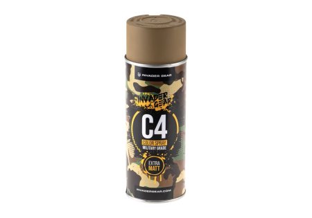 Invader Gear C4 Mil Grade Color Spray RAL8000