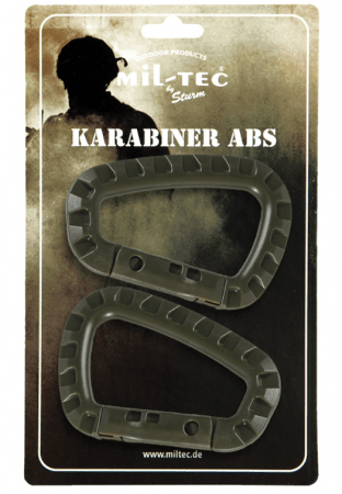 Miltec Carabiners ABS OD