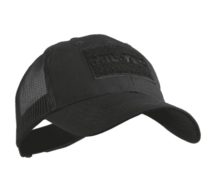 Miltec Trucker Baseball Cap Black