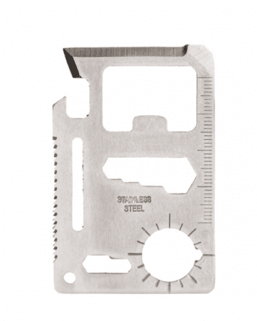 Miltec Survival Tool Card Blank With Pouch