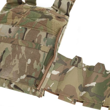Spiritus LV-119 Rear Overt Plate Bag (Medium) - Multicam