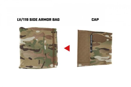 Spiritus Side Armor Bag Caps (Large) - Ranger Green