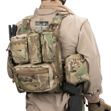 Spiritus MOLLE Back Panel Lite - Ranger Green