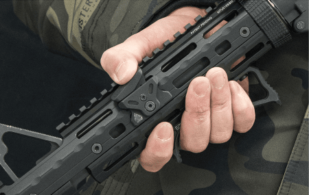 Leapers Ultra Slim M-LOK Angled Foregrip Black