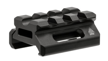 Leapers Universal Super Slim Riser Mount 3 Slot 0.50 Black 