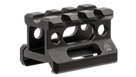 Leapers Universal Super Slim Riser Mount 3 Slot 0.83 Black