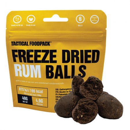 Tactical Foodpack Freeze Dried Rum Balls