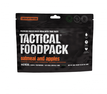 Tactical Foodpack Oatmeal and Apples