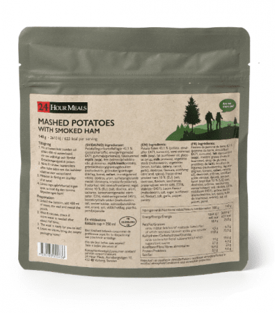 24h Meals Potatismos med rökt skinka