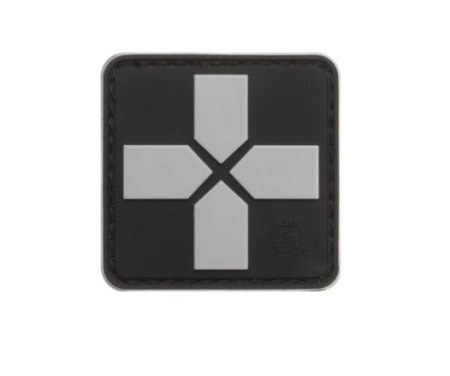 Red Cross Rubber Patch SWAT