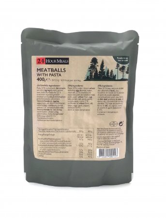 24 Hour Meals Meatballs With Pasta