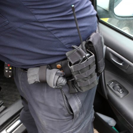 Snigel Elastisk handskhållare -05 Svart