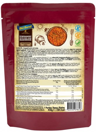 Blå Band Stroganoff with rice and mushroom