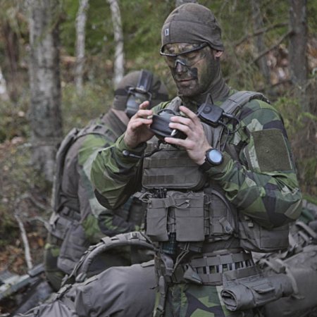 Snigel 5,56 elastisk ficka 1.0 Grå