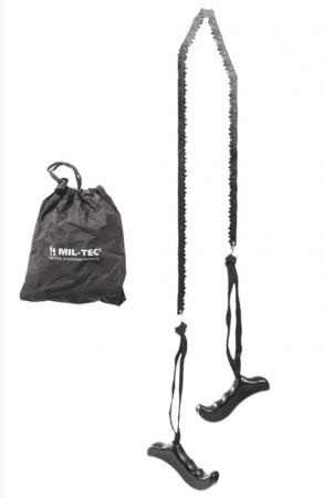 Miltec 73cm chainsaw with handles and case