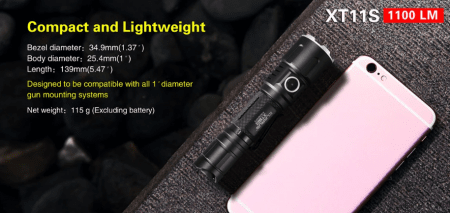 Klarus XT11S 1100 Lumen