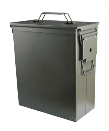Miltec US OD M9 CAL.50 LG Ammo Box Steel Without Print