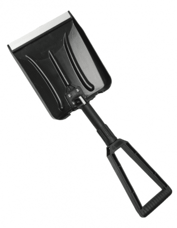 Miltec Black ABS Foldable Snow/Sand Shovel