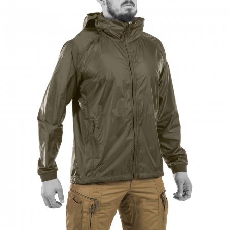 UF PRO Storm Chaser Windbreaker Jacket Brown Grey L