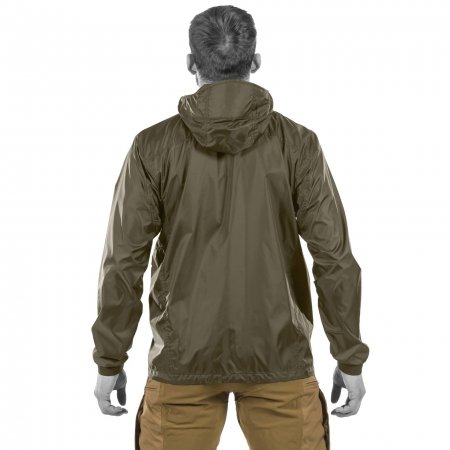 UF PRO Storm Chaser Windbreaker Jacket Brown Grey S