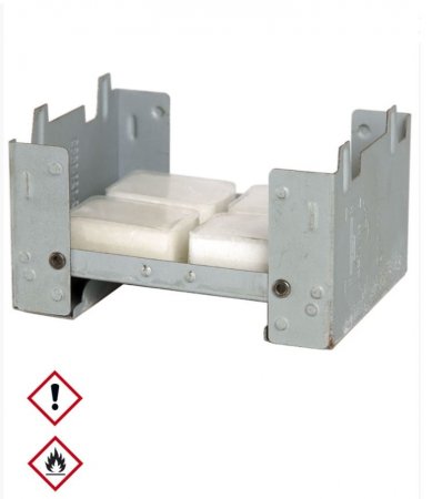 MILTEC NATO MEDIUM FOLDING STOVE W.FUEL TABLETS