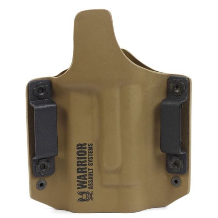 Warrior Ares Kydex Holster for Glock 17/19 with TLR Coyote