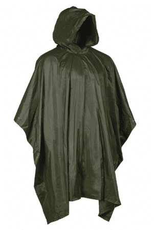 Miltec OD Wet Weather Poncho Vinyl