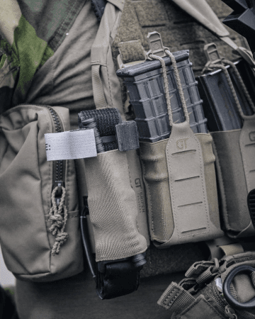 Gripen Tactical TQ-Dangler MOLLE Vertical Ranger Green