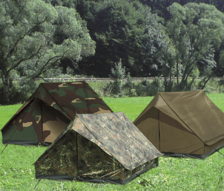 Miltec OD 2-Men tent mini pack standard