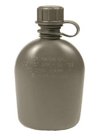 Miltec US OD orig. 1qt plastic canteen without cover