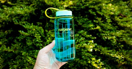 Nalgene Bottle 0,5 l WM Cerulean Sustain