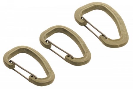 Wildo Accessory Carabiner - Desert 3-pack