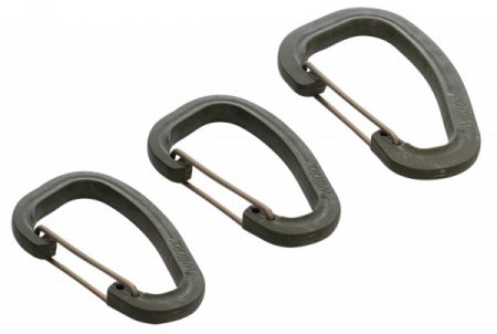 Wildo Accessory Carabiner - Olive 3-pack